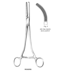 Rogers Hysterectomy Forceps, Fig.3, 20.5Cm (SS-75A-1047D)