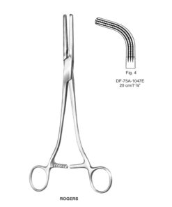 Rogers Hysterectomy Forceps, Fig.4, 20Cm (SS-75A-1047E)