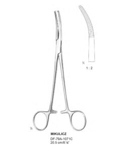 Mikulicz Peritoneal Clamp Forceps, 1X2 Teeth, 20.5Cm  (SS-79A-1071C)