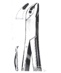 Cryer Lower Bicuspids, Incisors And Roots  Modified, American Pattern, Extracting Forceps. Fig. 151A (SS-97-6888)