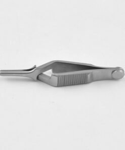 Mini Buldog Clamp  Str, Serration Length 10Mm, Totel Length 50 Mm (SS-V-Fb362)