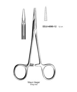 Mayo Hegar Needle Holders, 12 Cm Snag Free (Ddji-4090-12)