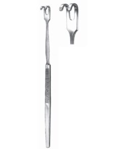 Kehlengriff Retractors Blunt 16Cm (E-015-16)