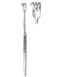 Kehlengriff Retractors Blunt 16Cm (E-016-16)