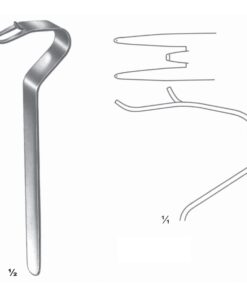 Obwegeser Retractors 16Cm Chin Holder 16.5 Mm (E-086-16)