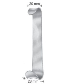 Roux Retractors 14Cm Fig 1 28 X 20 Mm (E-088-14)