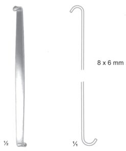 Roux-Mini Retractors 14.5Cm 8 X 6 Mm (E-093-14)