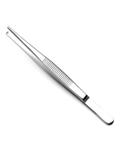 Surgical Tissue Forceps 1X2 Teeth 14.5 Cm ,2.5Mm Wide, Satin, With Color Coating (Epz1260E)