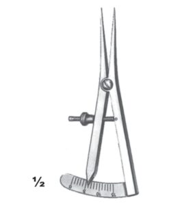 Castroviejo Dignostic Straight 8Cm Measuring Range Calibre 15 Mm (G-003-08)