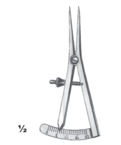 Castroviejo Dignostic Straight 8Cm Measuring Range Calibre 20 Mm (G-004-08)