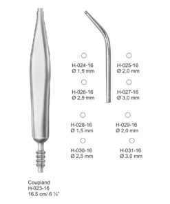 Coupland Suction Cannulas 16.5Cm (H-023-16)