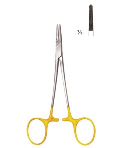 Halsey Needle Holders Straight Tc 13Cm 0.4 Mm (I-033-13Tc)