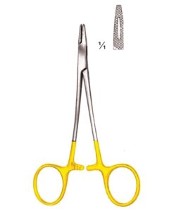 Derf Needle Holders Straight Tc 12Cm 0.4 Mm (I-036-12Tc)
