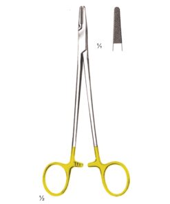 Mayo-Hegar Needle Holders Straight Tc 18Cm Standard Profile 0.5 Mm (I-042-18Tc)
