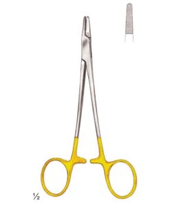 Hegar-Baumgartner Needle Holders Straight Tc 14.5Cm 0.4 Mm (I-047-14Tc)