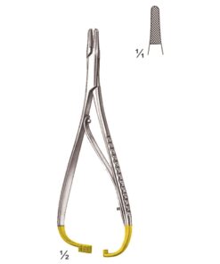 Mathieu Needle Holders Straight Tc 14Cm Standard Profile 0.5 Mm (I-048-14Tc)
