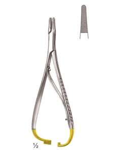 Mathieu Needle Holders Straight Tc 17Cm Standard Profile 0.5 Mm (I-049-17Tc)