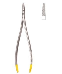 Toennis Needle Holders Straight Tc 18Cm 0.5 Mm (I-059-18Tc)