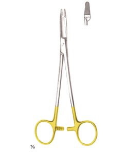 Olsen-Hegar Needle Holders Straight Tc 17Cm Standard Profile 0.5 Mm (I-064-17Tc)