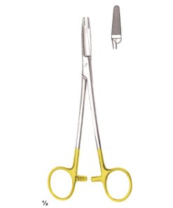 Olsen-Hegar Needle Holders Straight Tc 19Cm Standard Profile 0.5 Mm (I-065-19Tc)