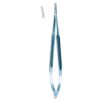 Micro Needle Holders Curved Ti 21Cm Without Lock, Diamond Coated Jaw 11 X 0.8 Mm (I-107-21)