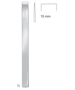 Lambotte, Mini Chisels, Periosteal Elevators 17Cm 15 Mm (J-051-15)