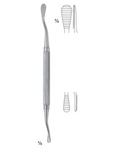 Miller-Colburn Chisels, Periosteal Elevators 18Cm Down Words Cutting Fig 1 (J-120-01)