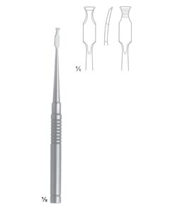 Ochsenbein Chisels, Periosteal Elevators Modified, Upwards Curved, Back Side Graduation, For Removing Transplants & Spongiosa Fig 1 (J-140-01)