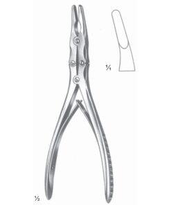 Zaufal-Jansen Chisels, Periosteal Elevators Curved 18Cm (J-162-18)