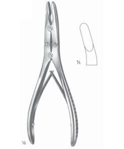 Ruskin Chisels, Periosteal Elevators Curved 19Cm (J-163-19)