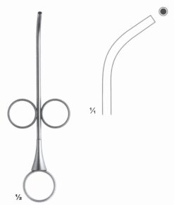 Bone Instruments Curved Fig 01 2,5/3,5 Mm (L-020-01)