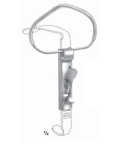 Bone Instruments 15Cm Frame For Mouth Gag 65 X 100 Mm (L-056-01)