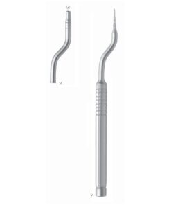 Korner/Westermann Bone Instruments 17.5Cm 7-10-11-13-15 Mm Fig 3X 4,0 Mm / 5,0 Mm Convex Working End For Sinus Floor Elevation, Graduated (L-134-03)