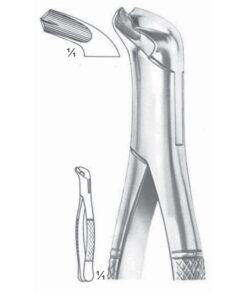 Extracting Forceps Lower Molars Fig 17 (M-119-17)