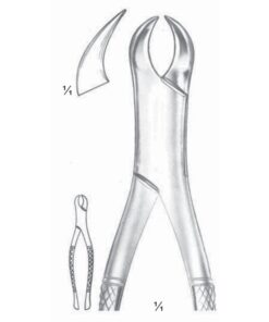 Extracting Forceps Lower Molars Fig 23 (M-120-23)