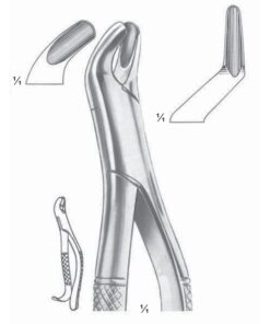 Extracting Forceps Incisors, Premolars, Deciduous Teeth Fig 62 (M-121-62)