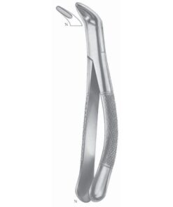 Cryer Extracting Forceps Lower Incisors, Premolars, Roots Fig 151 (M-125-151)