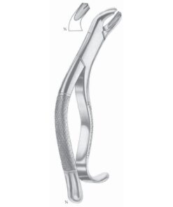 Swing Extracting Forceps Lower Molars Fig 287 (M-133-287)