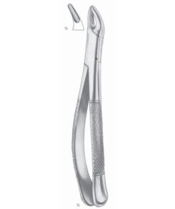 Cryer Extracting Forceps Upper Incisors, Premolars, Roots Fig 150 (M-152-150)