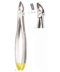 Extracting Forceps Upper Molars, Left, Diamond-Coated Jaws Fig 18 (M-162-18)