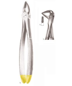 Extracting Forceps Lower Roots, Diamond-Coated Jaws Fig 74 (M-167-74)