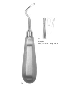 Seldin Root Elevators Fig 34 S (N-014-34S)