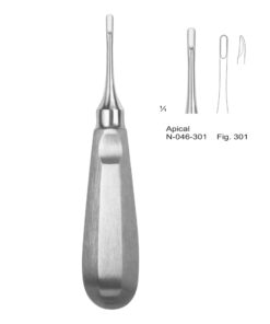 Apical Root Elevators Fig 301 (N-046-301)