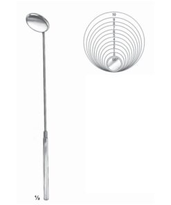 Mouth Mirrors 18.5Cm Plane, With Fixed Handle Fig 9 28,5 Mm (P-011-28)