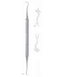 Scalers 17.5Cm Hollow Handle, Incisors, Premolars, Mesial/Distal Fig M 23 8 Mm (Q-024-05)