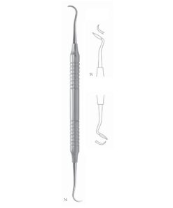 Scalers 17.5Cm Hollow Handle, Molars, Universal Fig 204 8 Mm (Q-027-03)