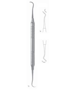 Scalers 17.5Cm Hollow Handle, Molars, Universal Fig 204 S 8 Mm (Q-028-04)
