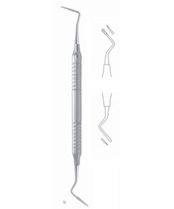 Orban Scalers 17.5Cm Hollow Handle Fig 12/13 8 Mm Modified, For Removal Of Granulomatous Tissue From Supra- And Infrabone Pockets (Q-051-03)
