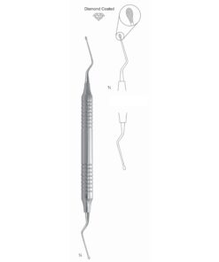 Roncati Scalers File, Straight, Diamond Coated (Q-053-01)