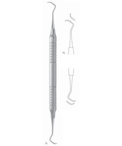 Columbia Scalers 17.5Cm Universal Curette, Hollow Handle, Incisors And Lateral Teeth, Universal Fig 13/14 8 Mm (Q-061-01)